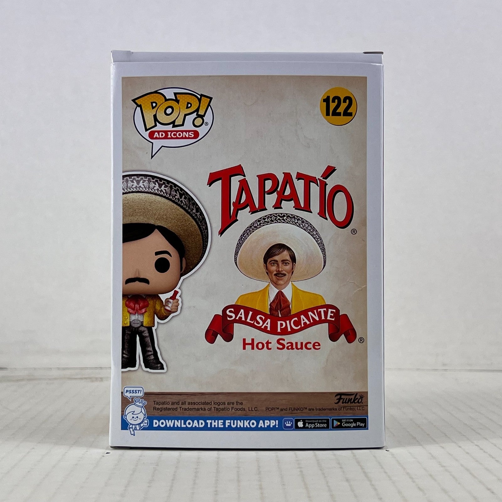 Funko POP Vinyl - Ad Icons - Tapatio - The Tapatio Man - #122 Diamond
