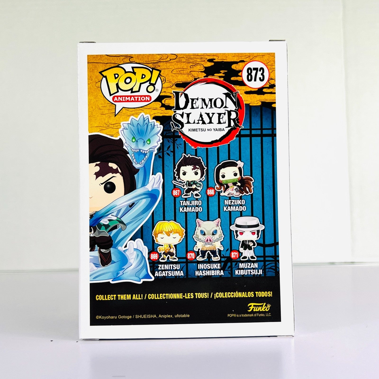 Funko POP Vinyl - Animation - Demon Slayer - Tanjiro Kamado - #873 GITD [1]