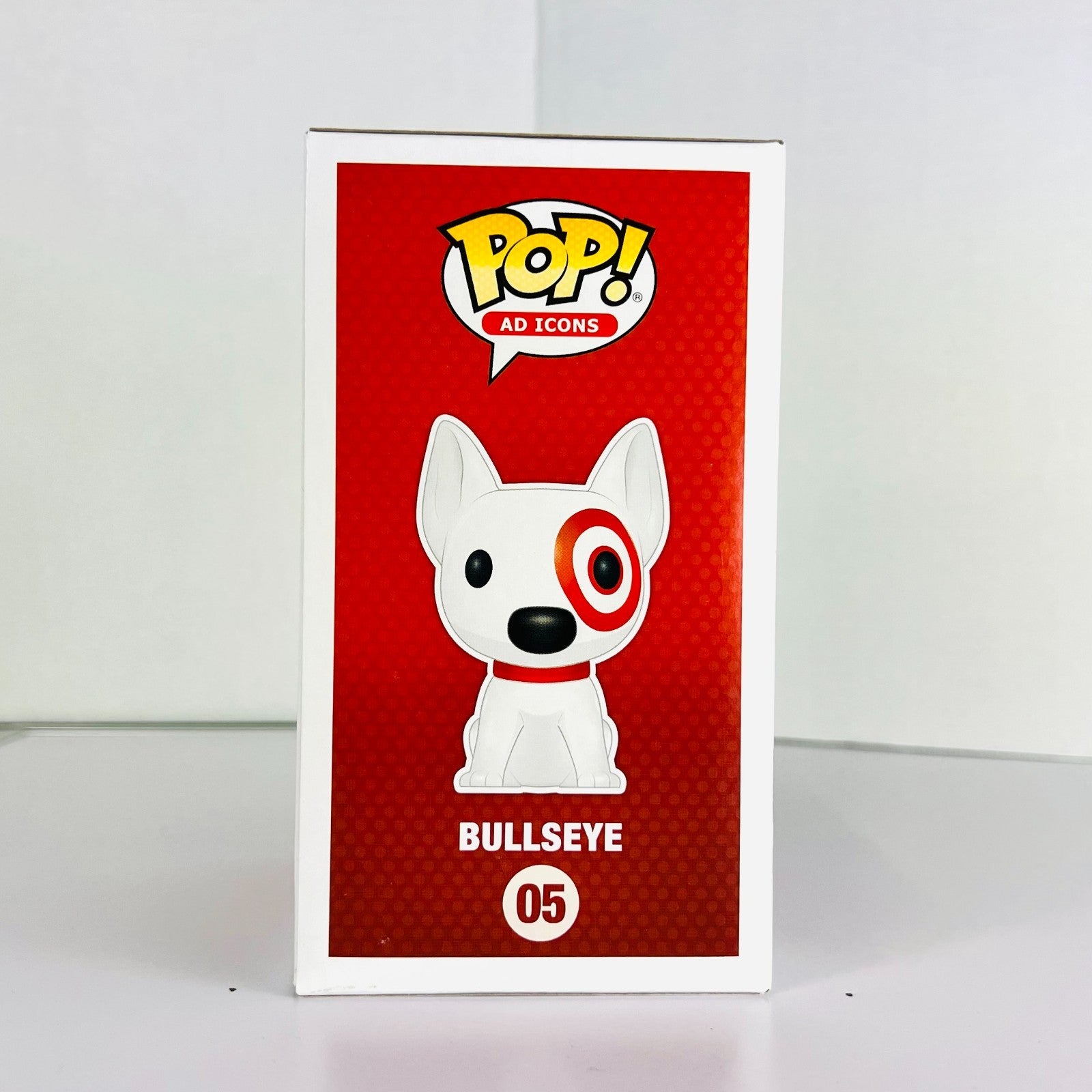 Funko POP Vinyl - Ad Icons - Target - Bullseye - #05 Flocked SDCC Gold Collar