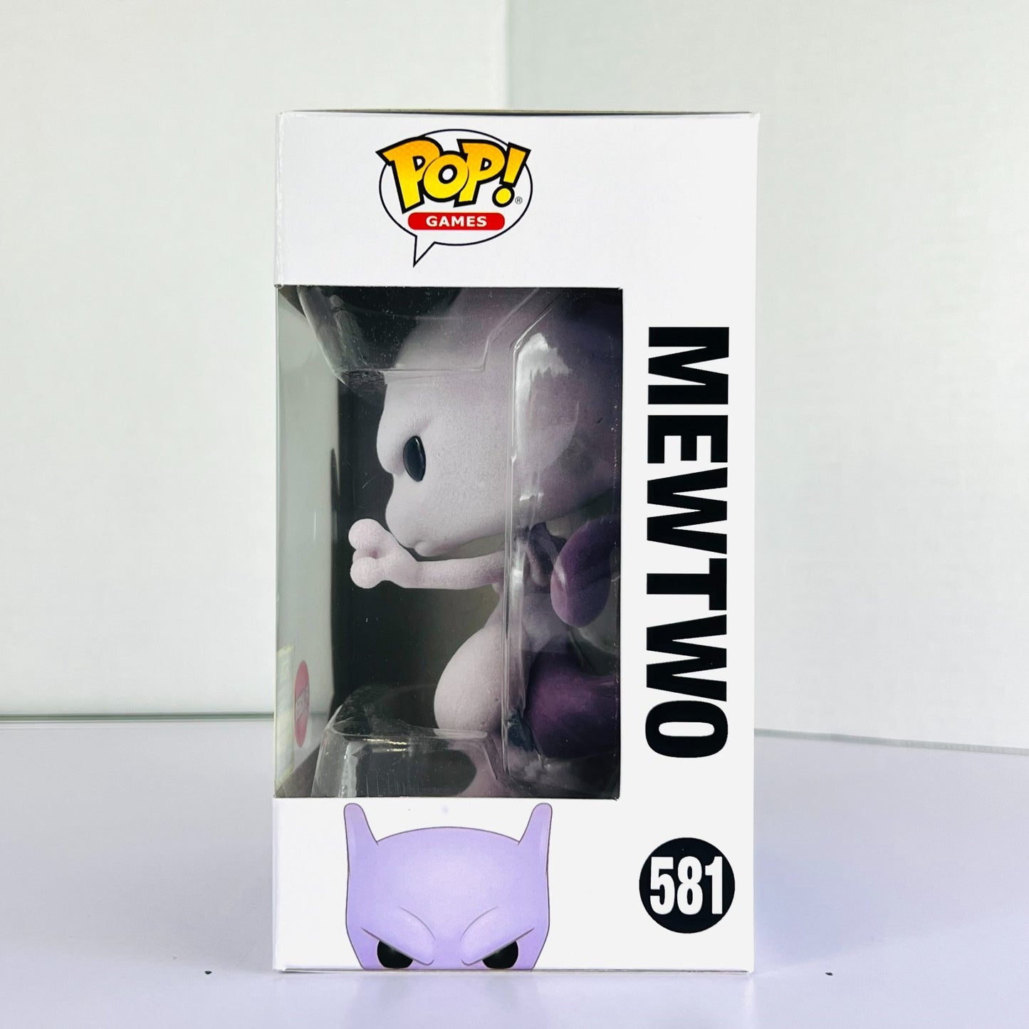 Funko POP Vinyl - Games - Pokemon - Mewtwo #581 Flocked SC 2021