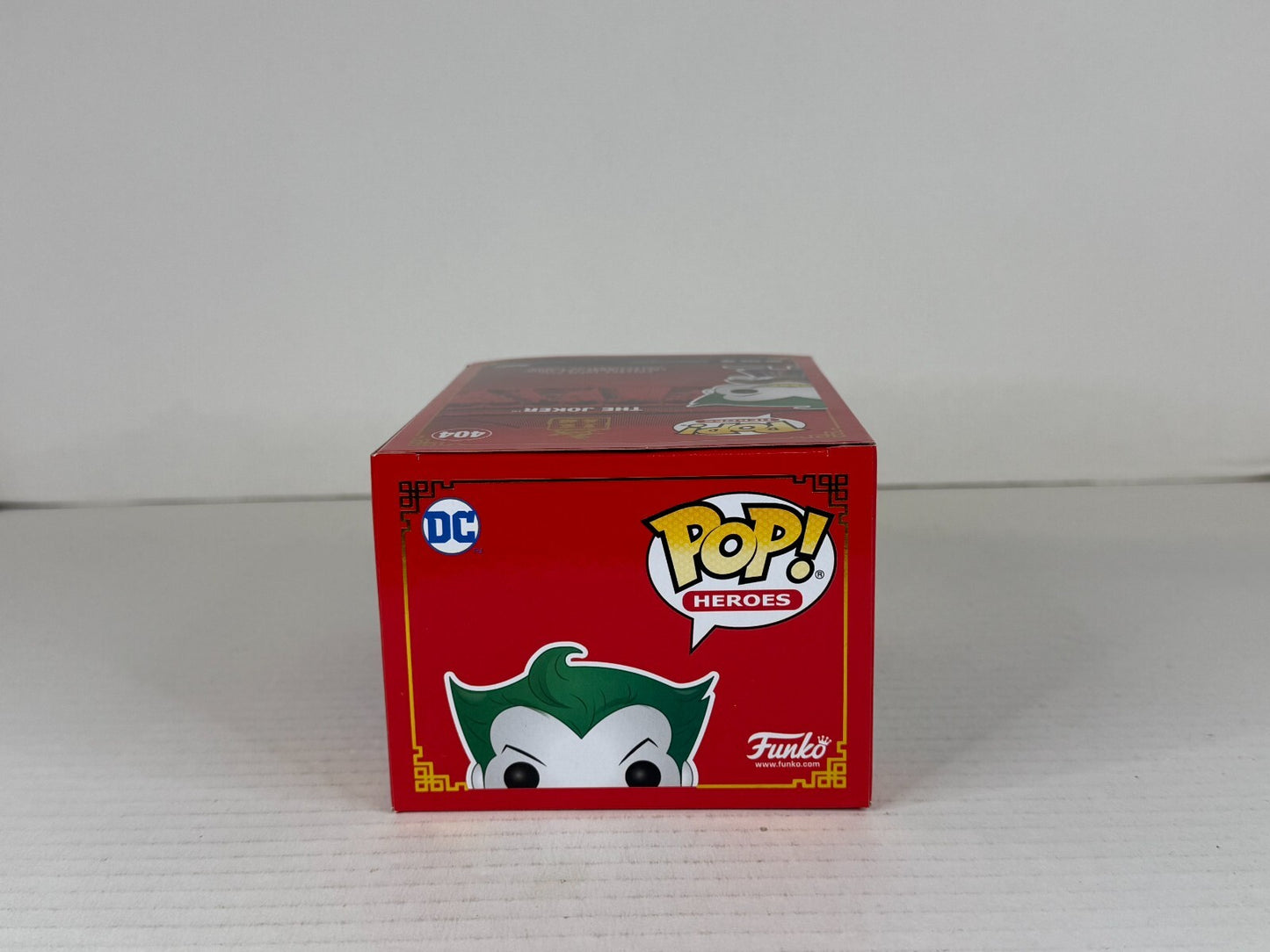 Funko POP Vinyl - Heroes - DC - The Joker - #404 Metallic