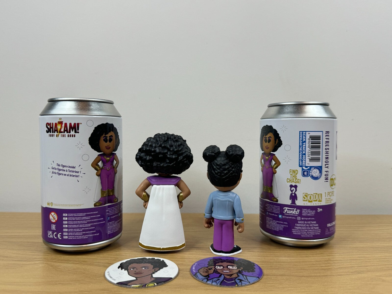 Funko POP Soda - Shazam Fury Of The Gods - Darla Dudley - Common and Chase Set