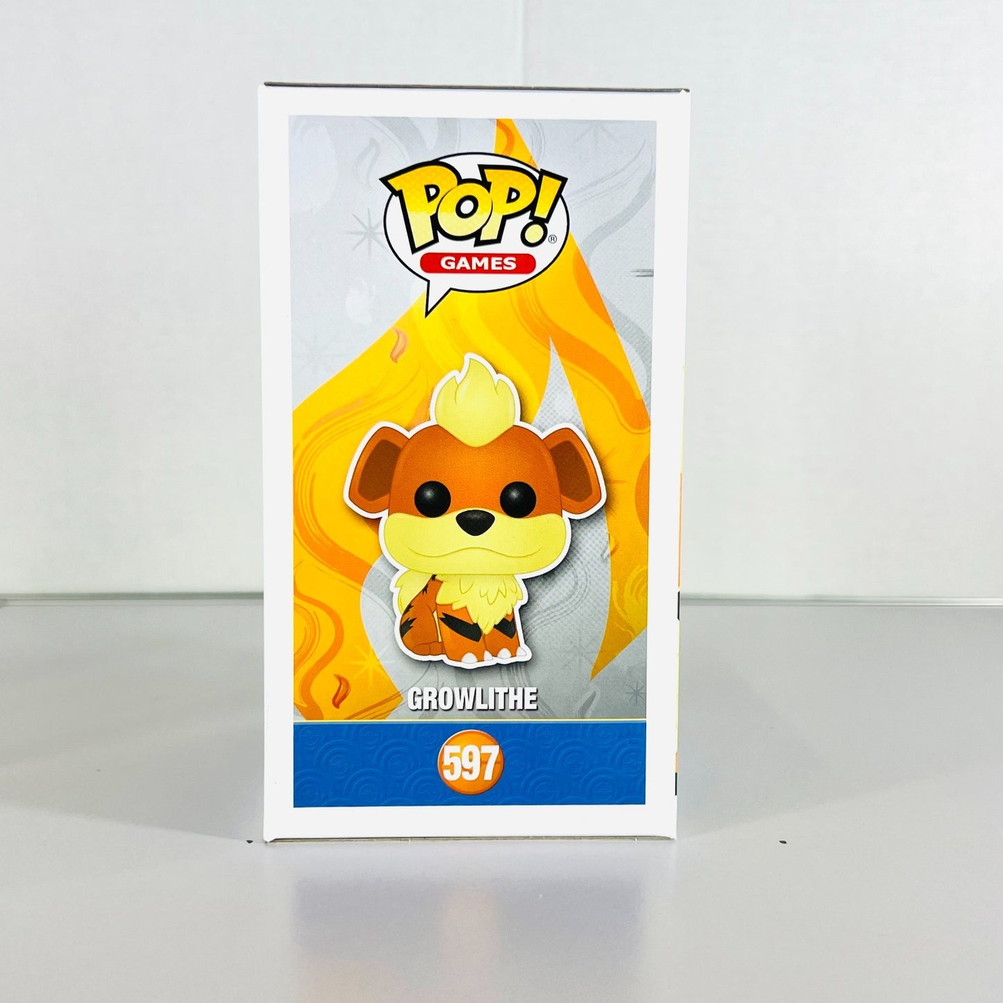 Funko POP Vinyl - Games - Pokemon - Growlithe - #597 Flocked FC 2020