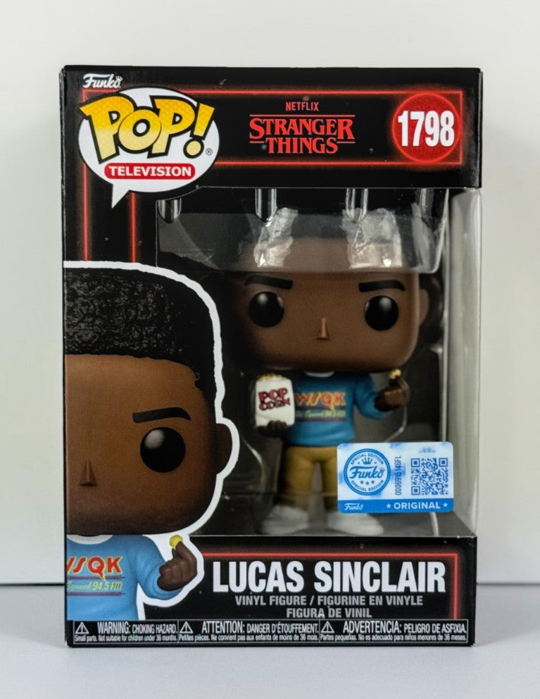 Funko POP Vinyl - Television - Stranger Things - Lucas Sinclair - #1798