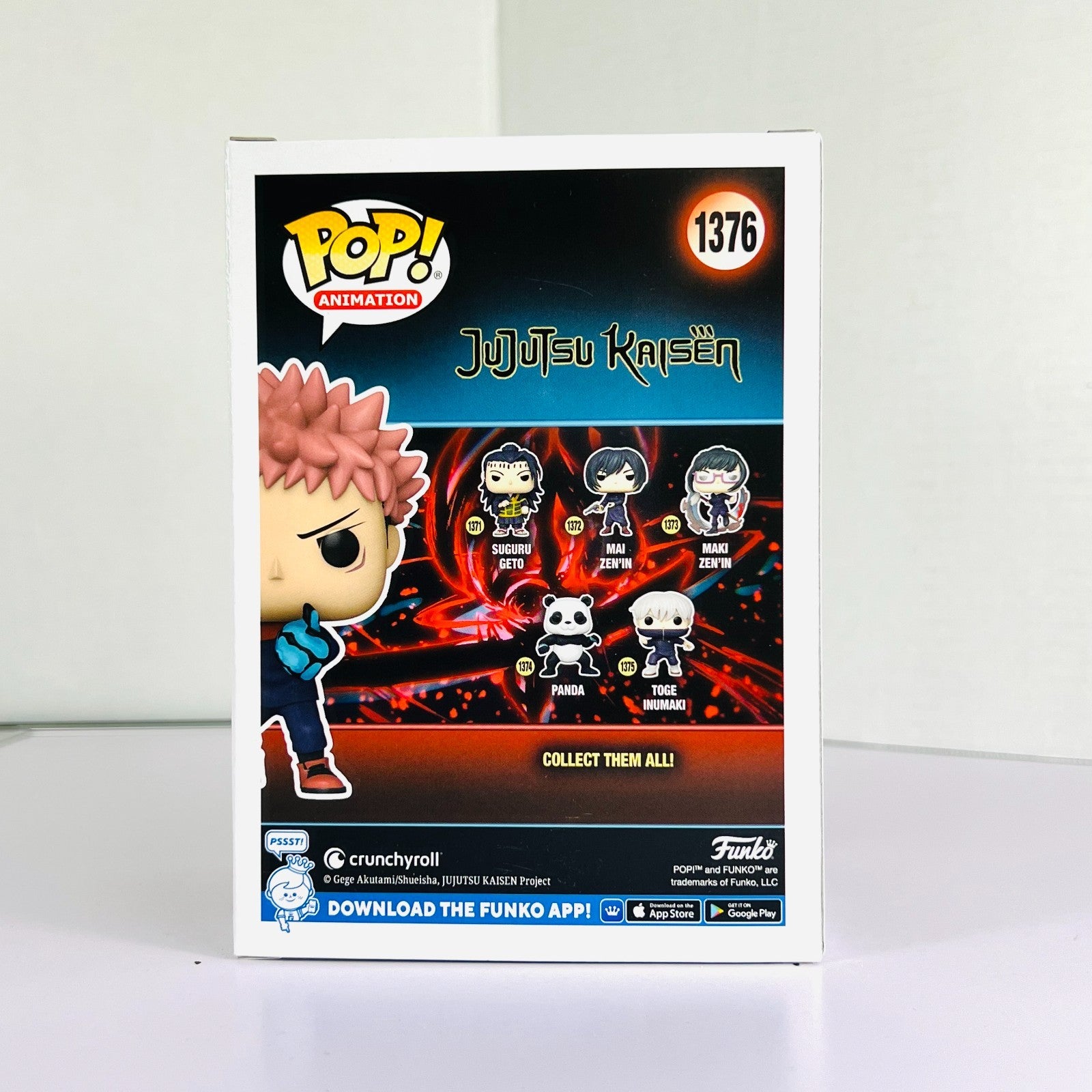 Funko POP Vinyl - Animation - Jujutsu Kaisen - Juji Itadori - #1376 GITD