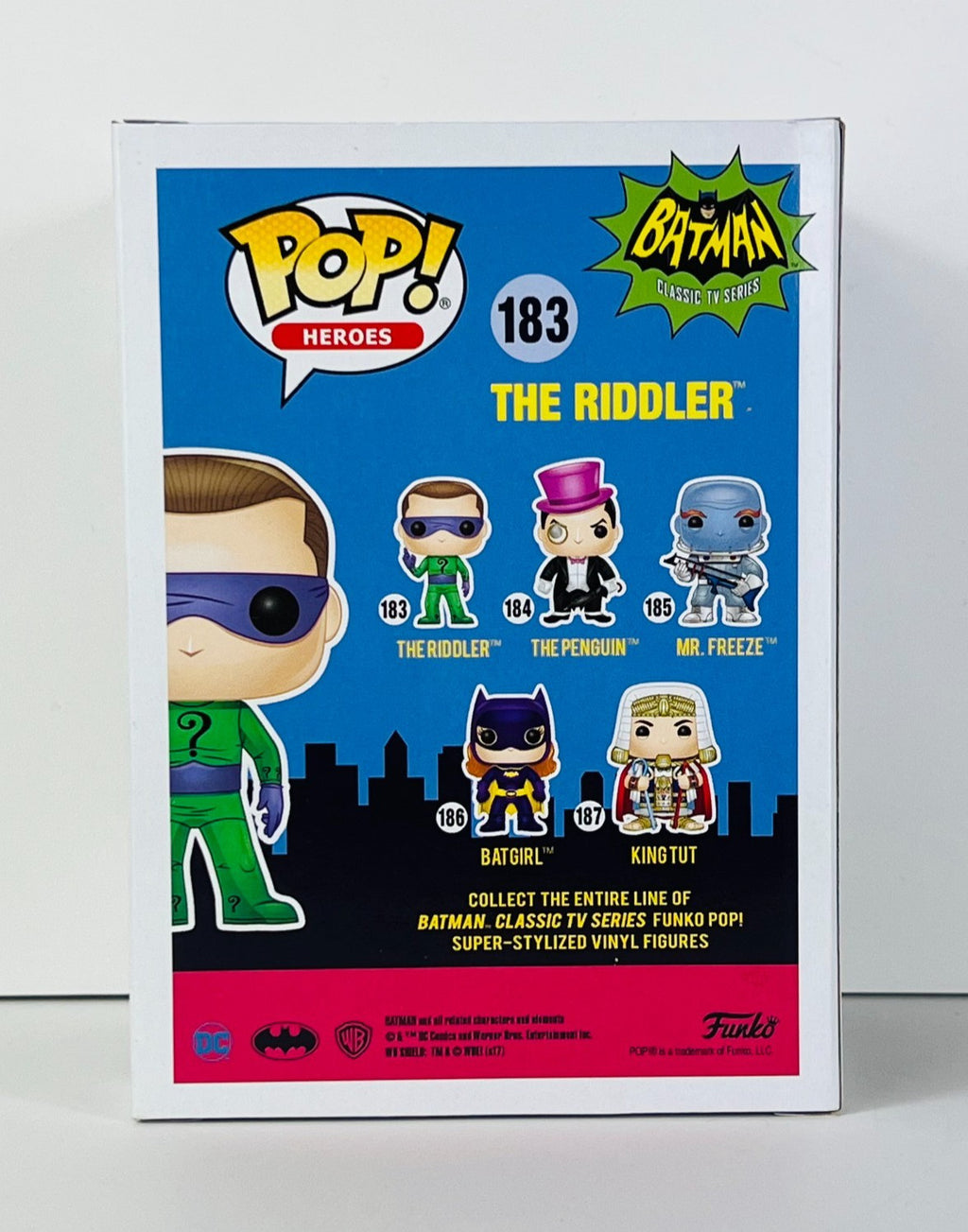 Funko POP Vinyl - Heroes - Batman - Classic Tv Series - The Riddler - #183 Chase