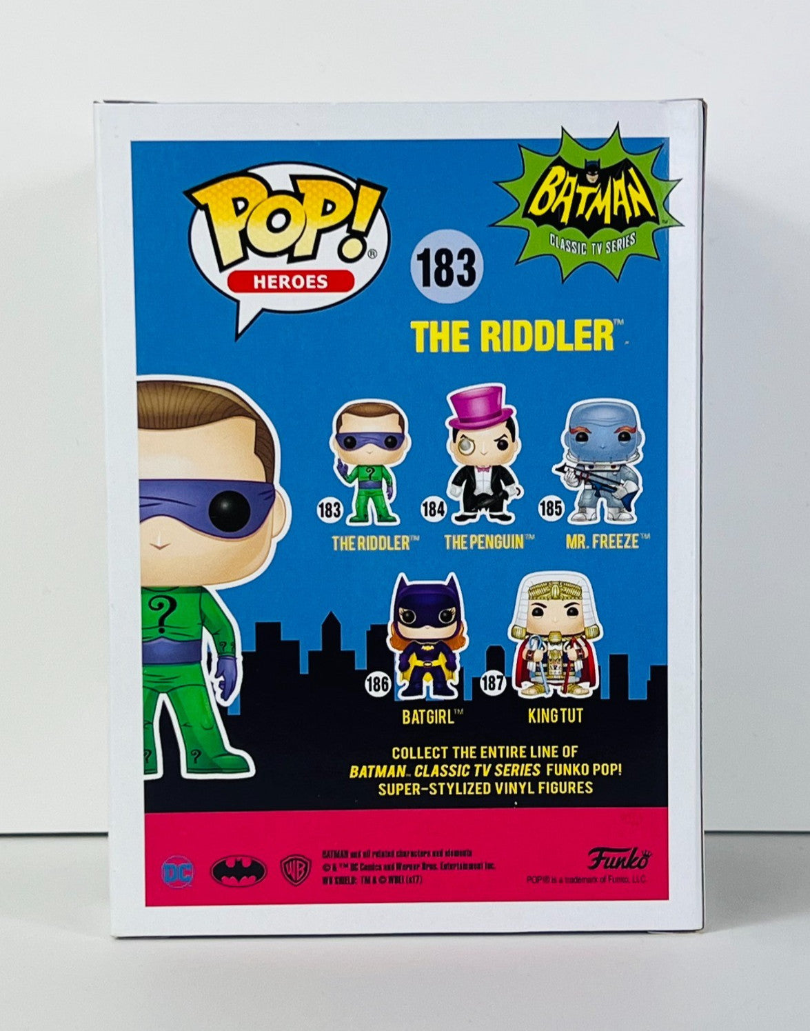 Funko POP Vinyl - Heroes - Batman - Classic Tv Series - The Riddler - #183 Chase