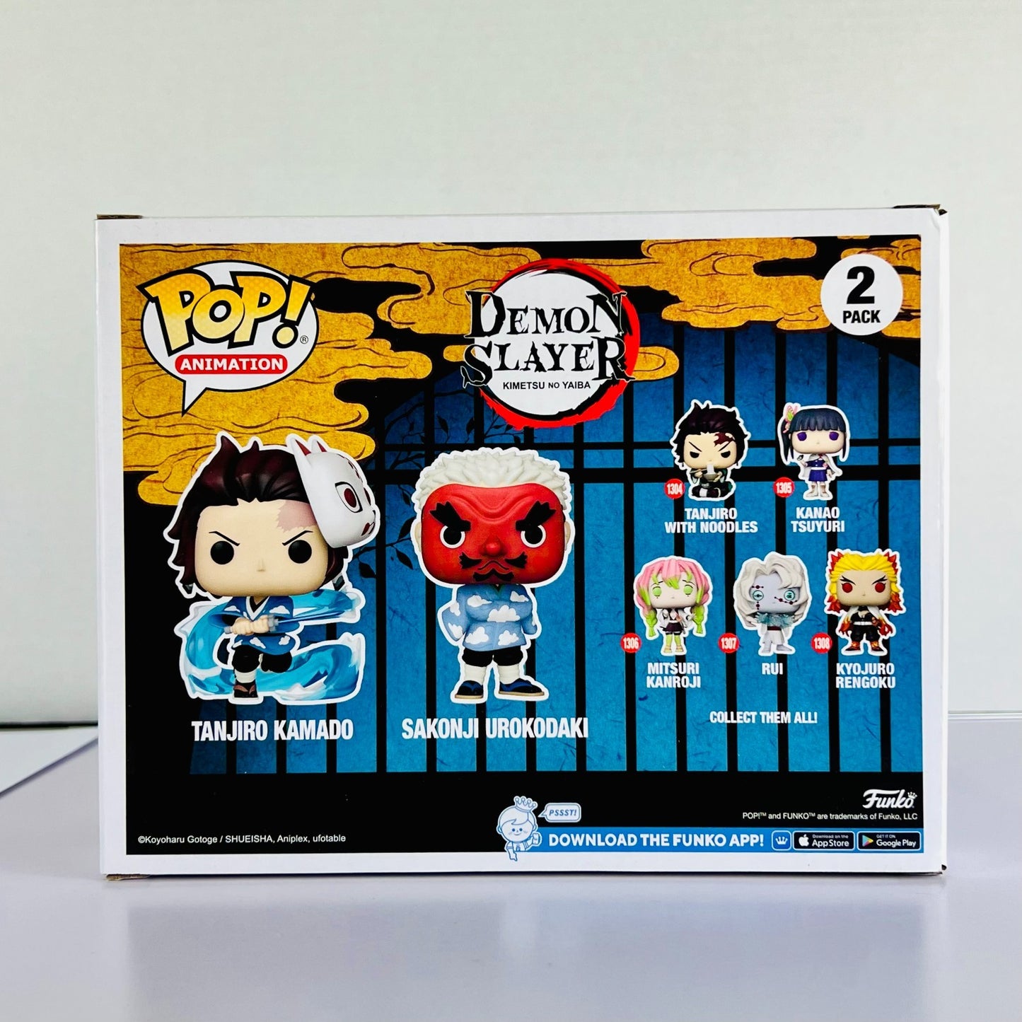 Funko POP! Vinyl - Animation - Demon Slayer - Tanjiro Kamado & Sakonji Urokodaki