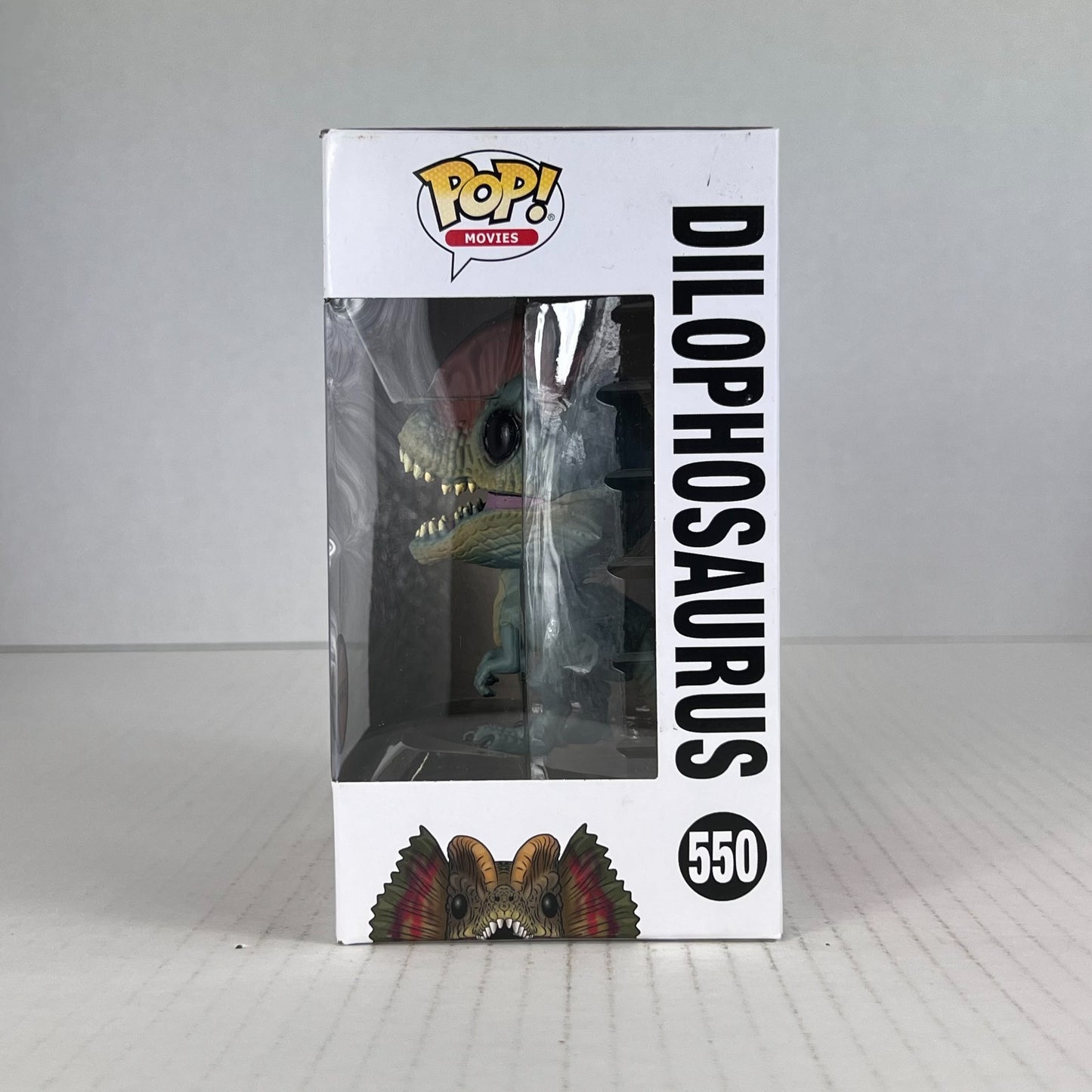 Funko POP Vinyl - Movies - Jurassic Park - Dilophosaurus - #550 Chase