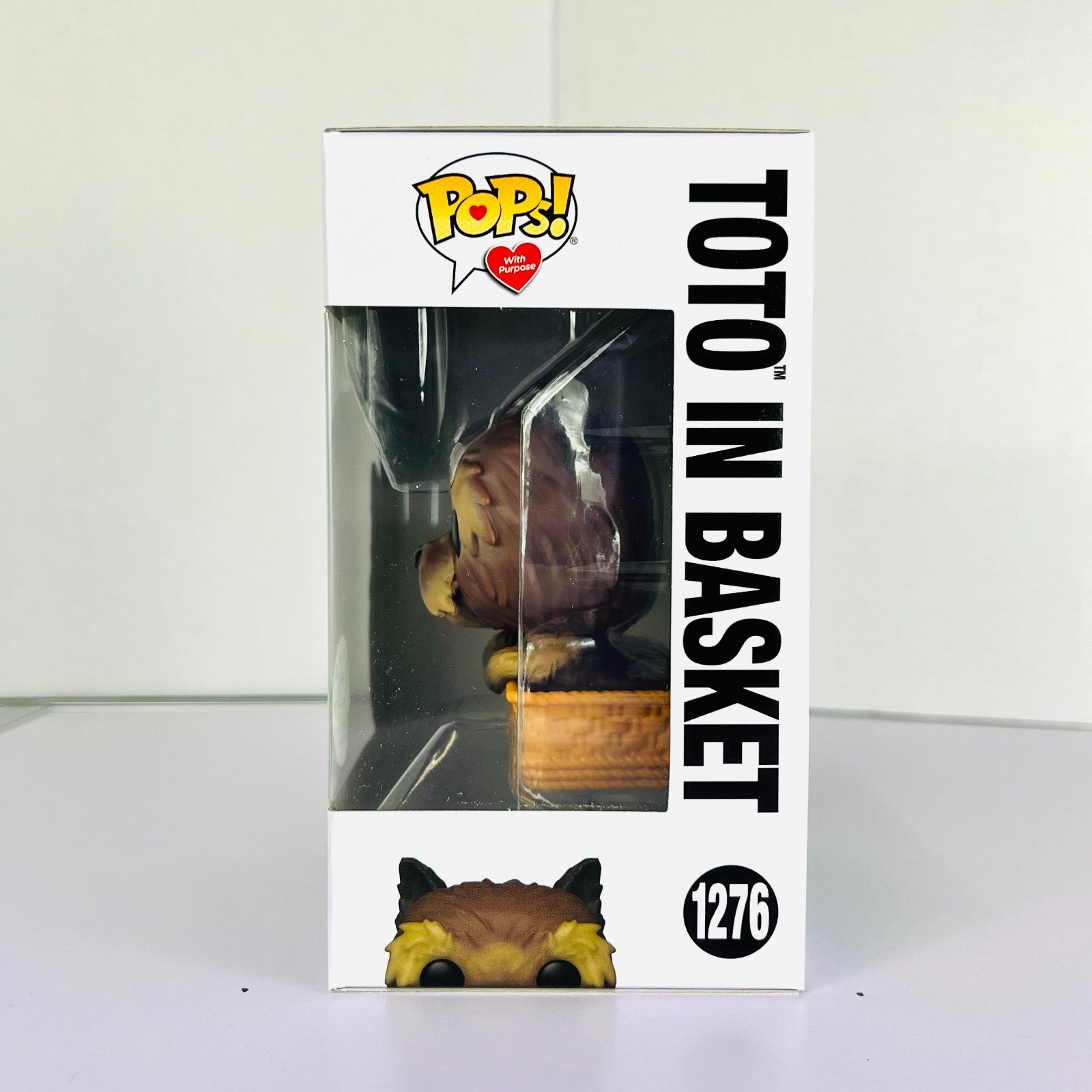 Funko POP Vinyl - Pops With Purpose - The Wizards Of Oz - Toto In Basket #1276