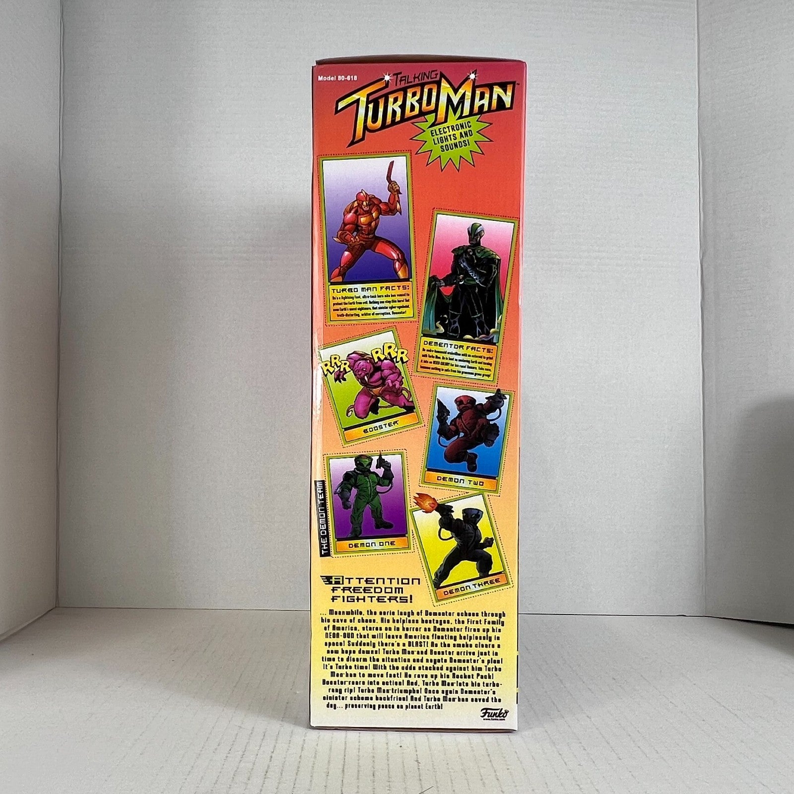 Funko POP Vinyl - Funko Talking Turbo Man 13.5 in Deluxe Edition