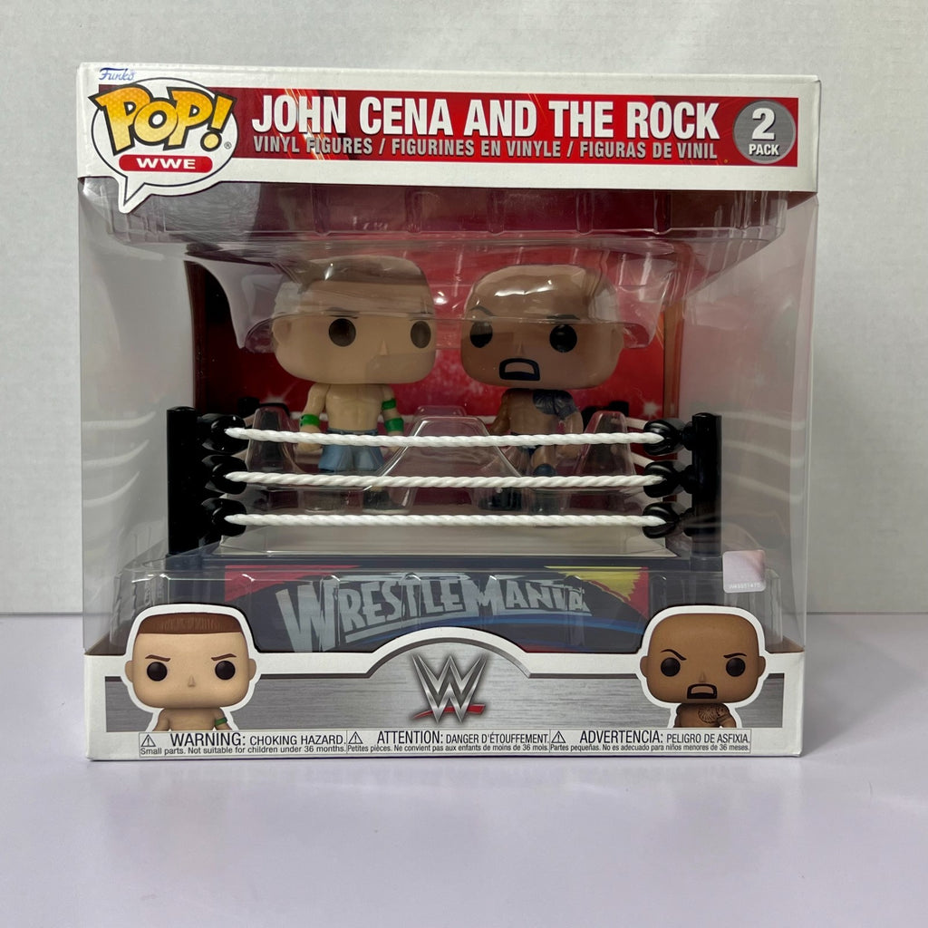 Funko POP Vinyl - WWE - John Cena And The Rock - 2 Pack
