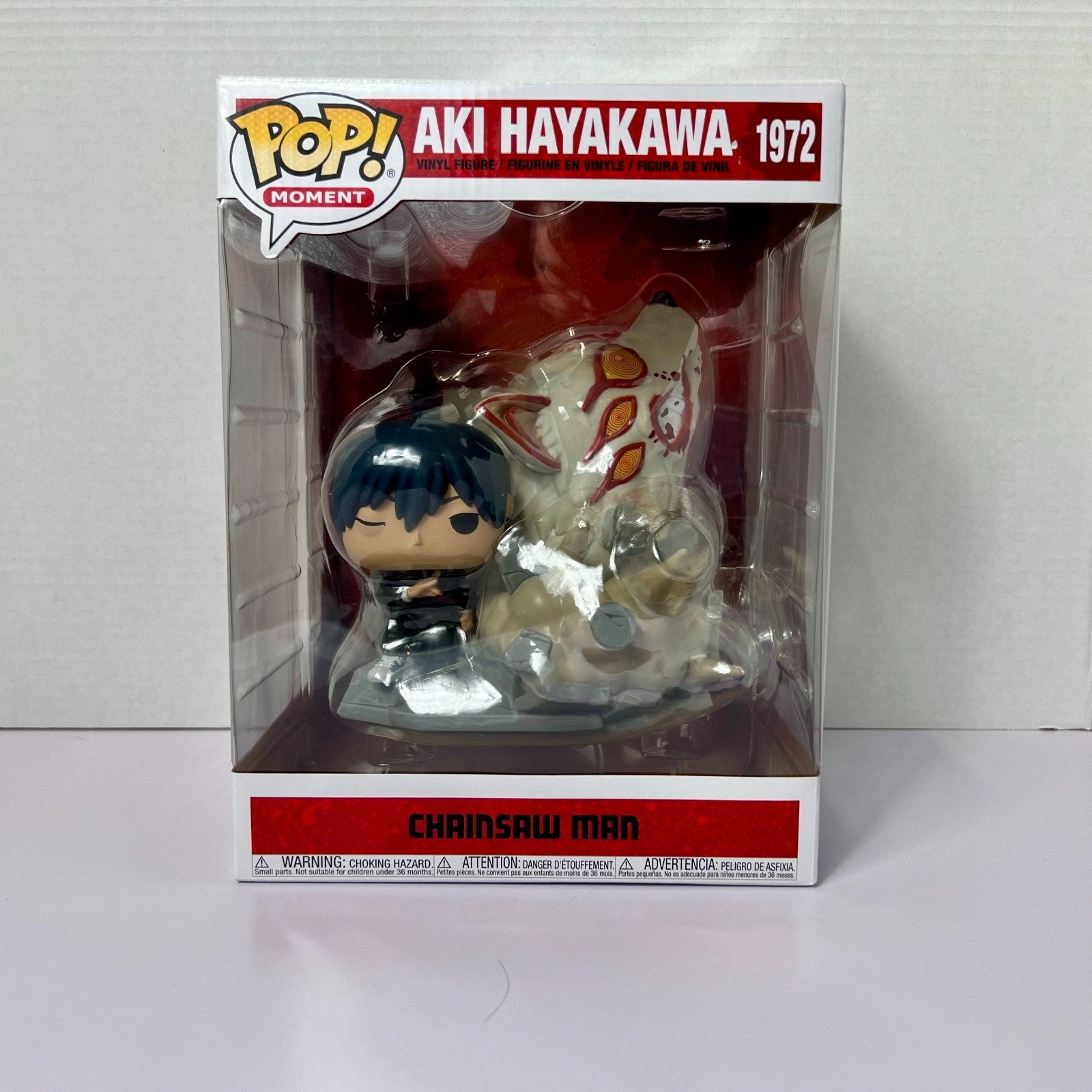 Funko POP Vinyl - Moment - Chainsaw Man - Aki Hayakawa - #1972
