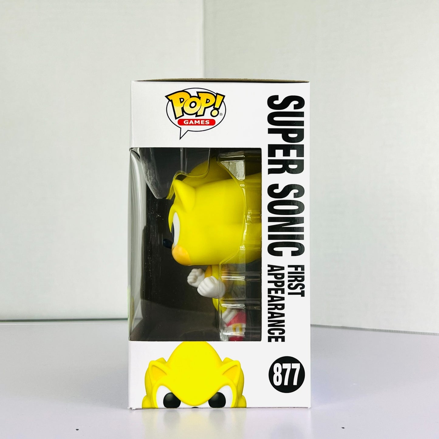 Funko POP Vinyl - Games - Sonic The Hedgehog - Super Sonic - #877 GITD SC 2022