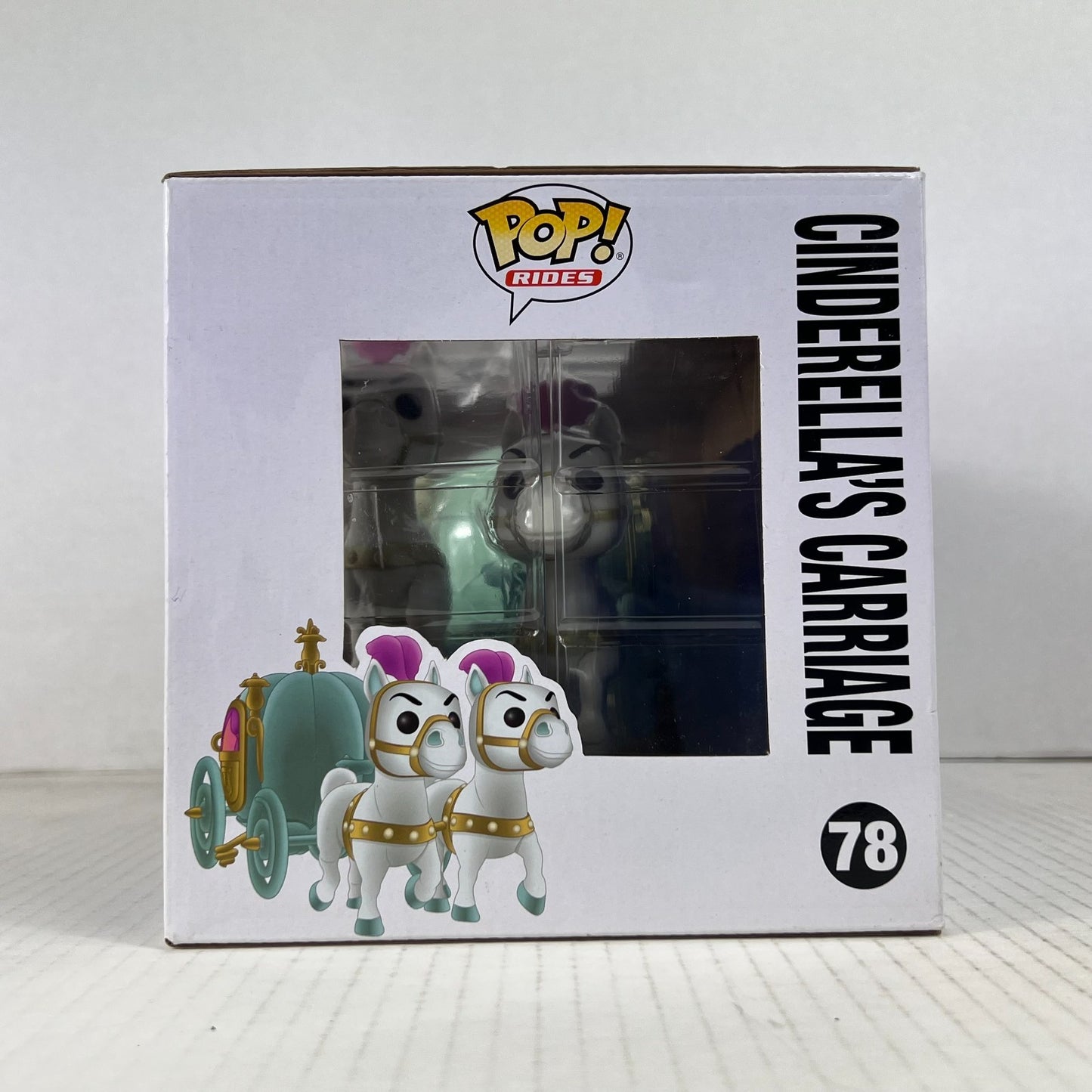 Funko POP Vinyl - Rides - Disney - Cinderella's Carriage - #78