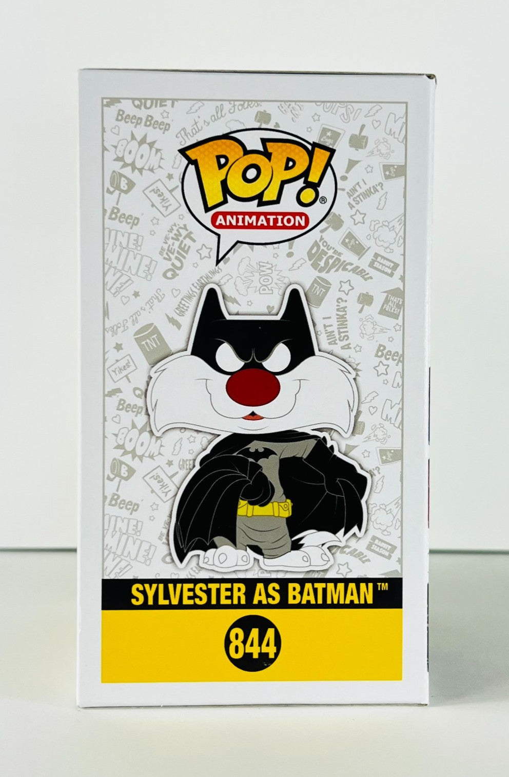 Funko POP Vinyl - Animation - DC Looney Tunes - Sylvester As Batman - #844