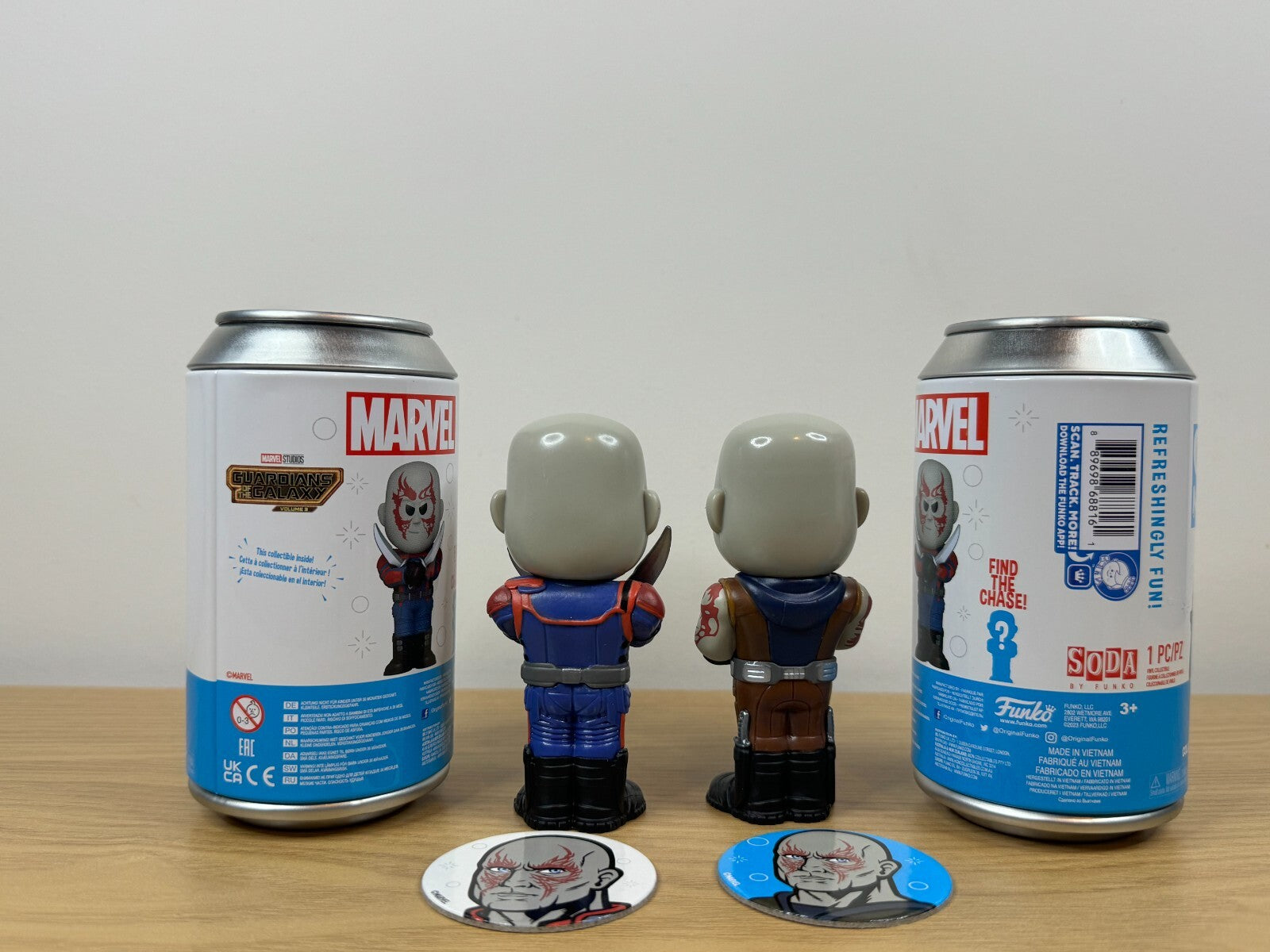 Funko POP Soda - Guardians Of The Galaxy - Drax - Common and Chase Set