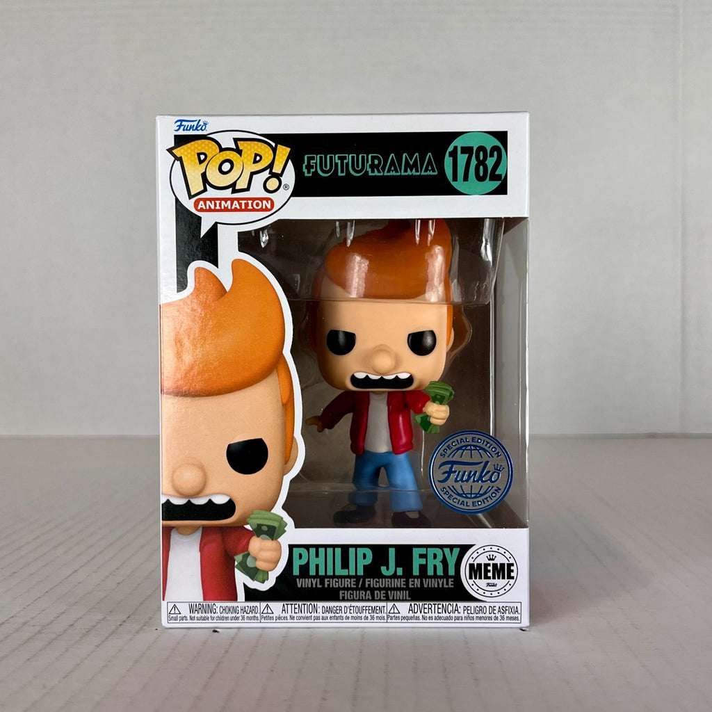Funko POP Vinyl - Animation - Futurama - Philip J Fry - #1782 MEME