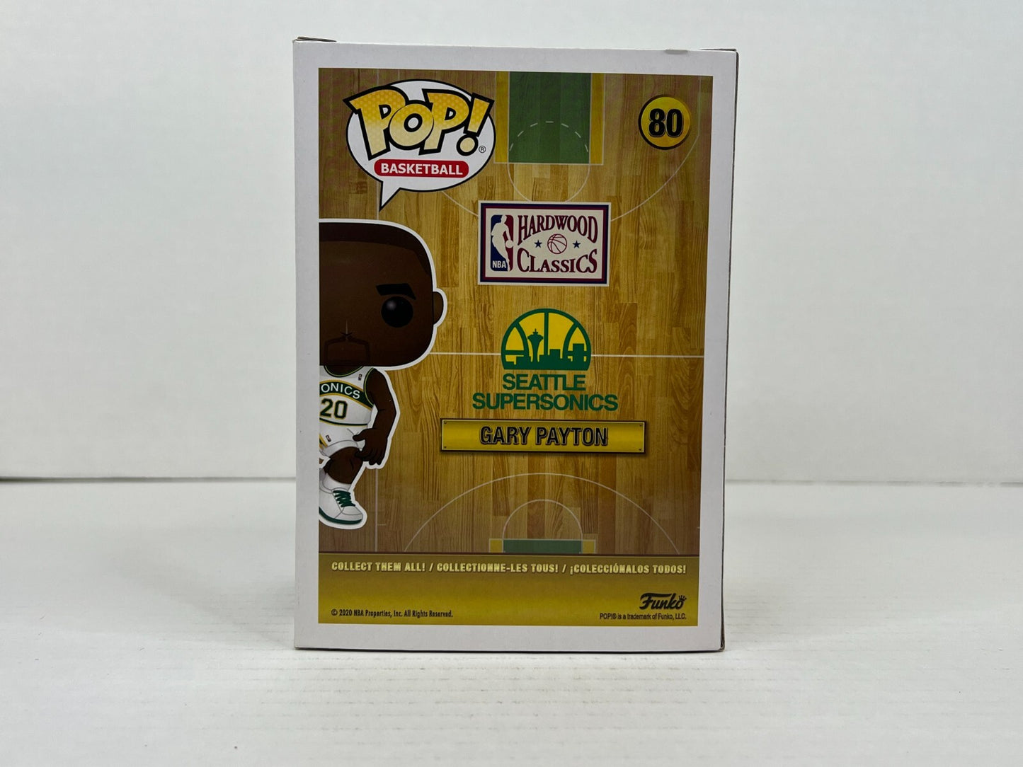 Funko POP Vinyl - Basketball - NBA - Seattle Supersonics - Gary Payton - #80