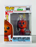 Funko POP Vinyl - Movies - The Grinch - Max With Antlers - #665