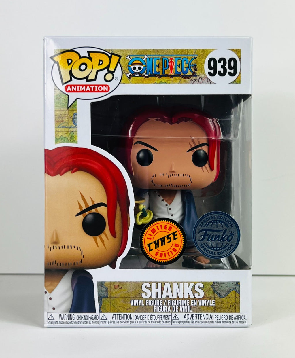 Funko POP Vinyl - Animation - One Piece - Shanks - #939 Chase