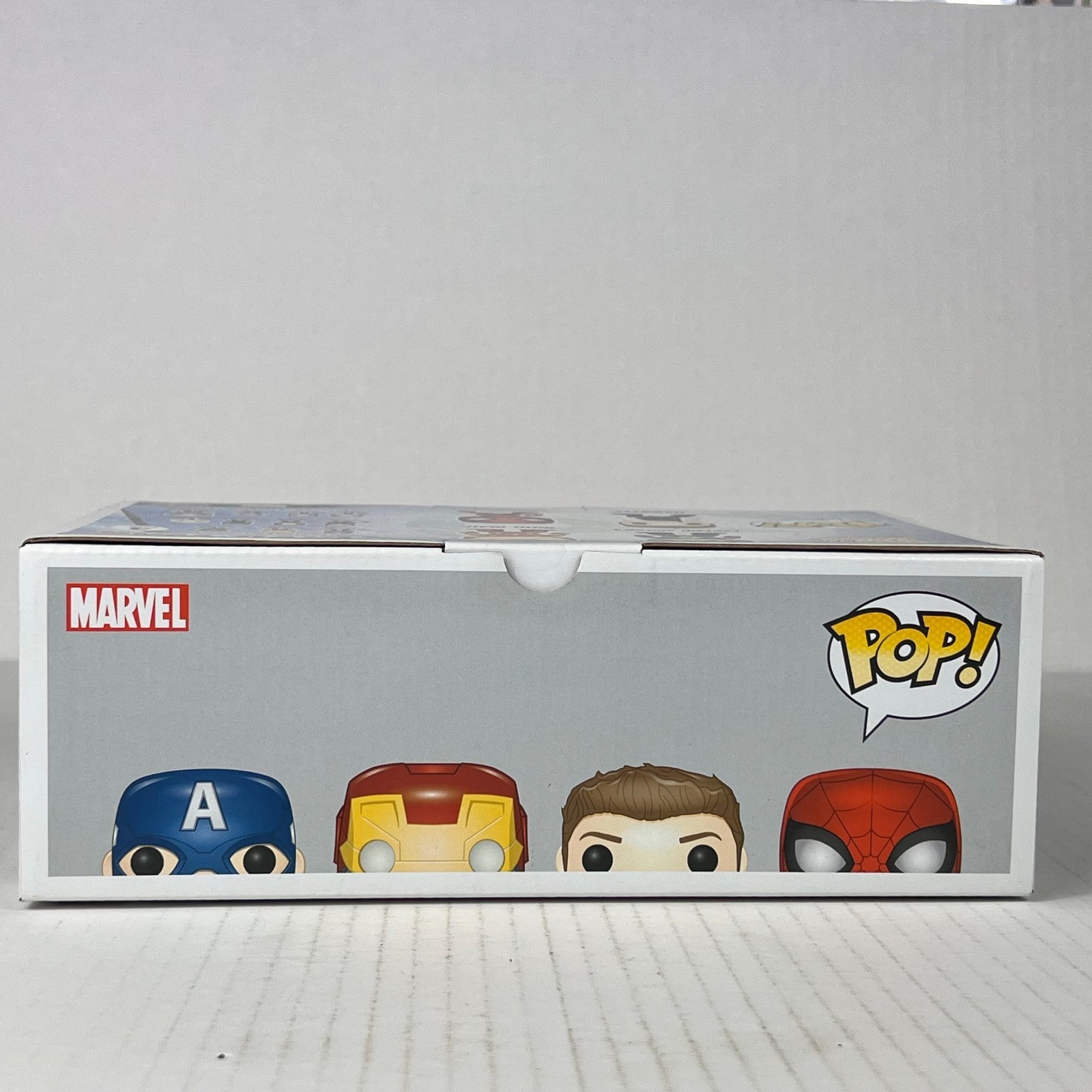 Funko POP Vinyl - Marvel - Captain America Iron Man Hawkeye Spider-Man 4 Pack