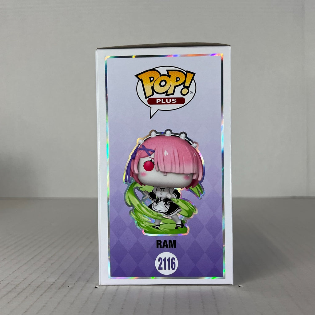Funko POP Vinyl - Plus - Animation - Re:Zero - Ram - #2116 GITD