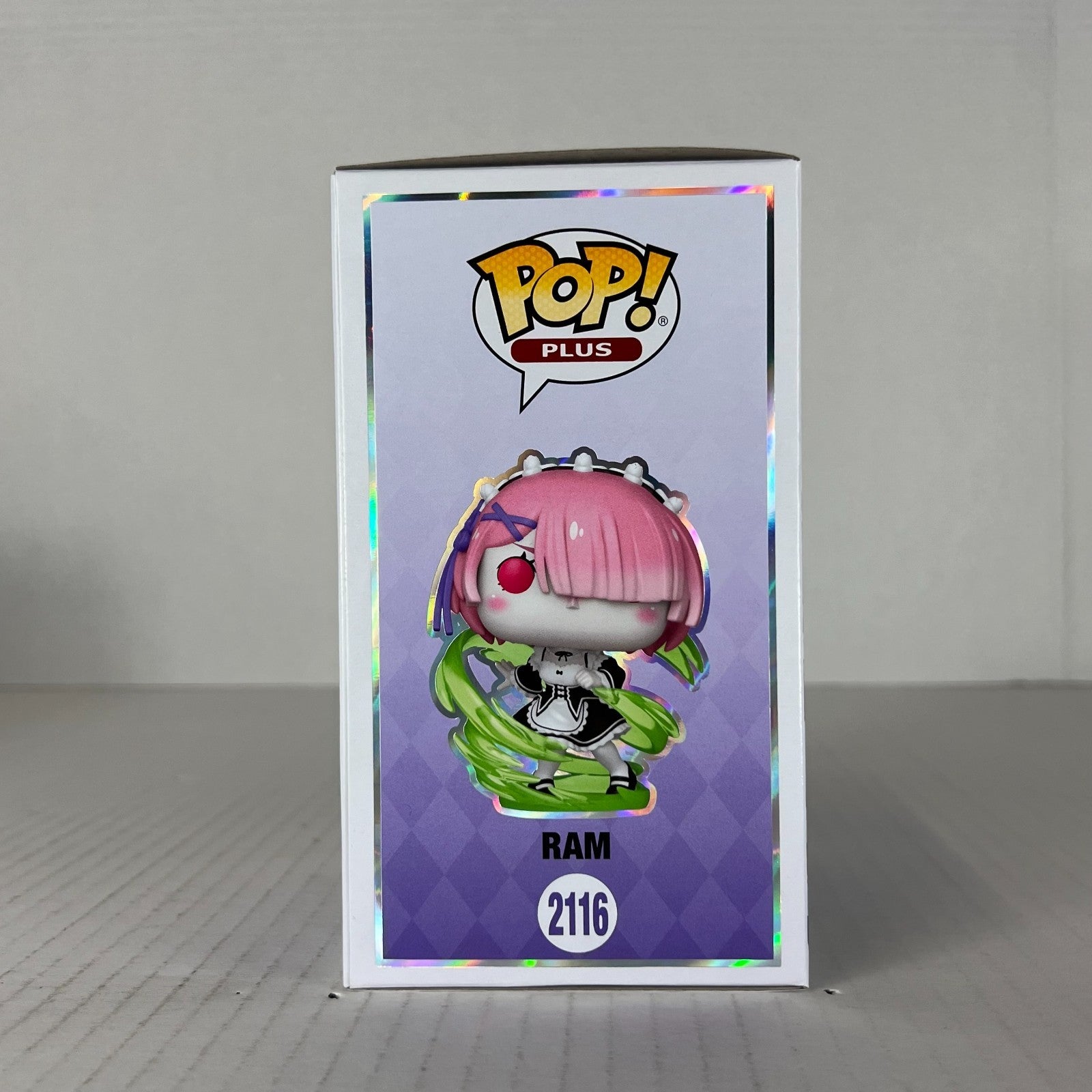 Funko POP Vinyl - Plus - Animation - Re:Zero - Ram - #2116 GITD