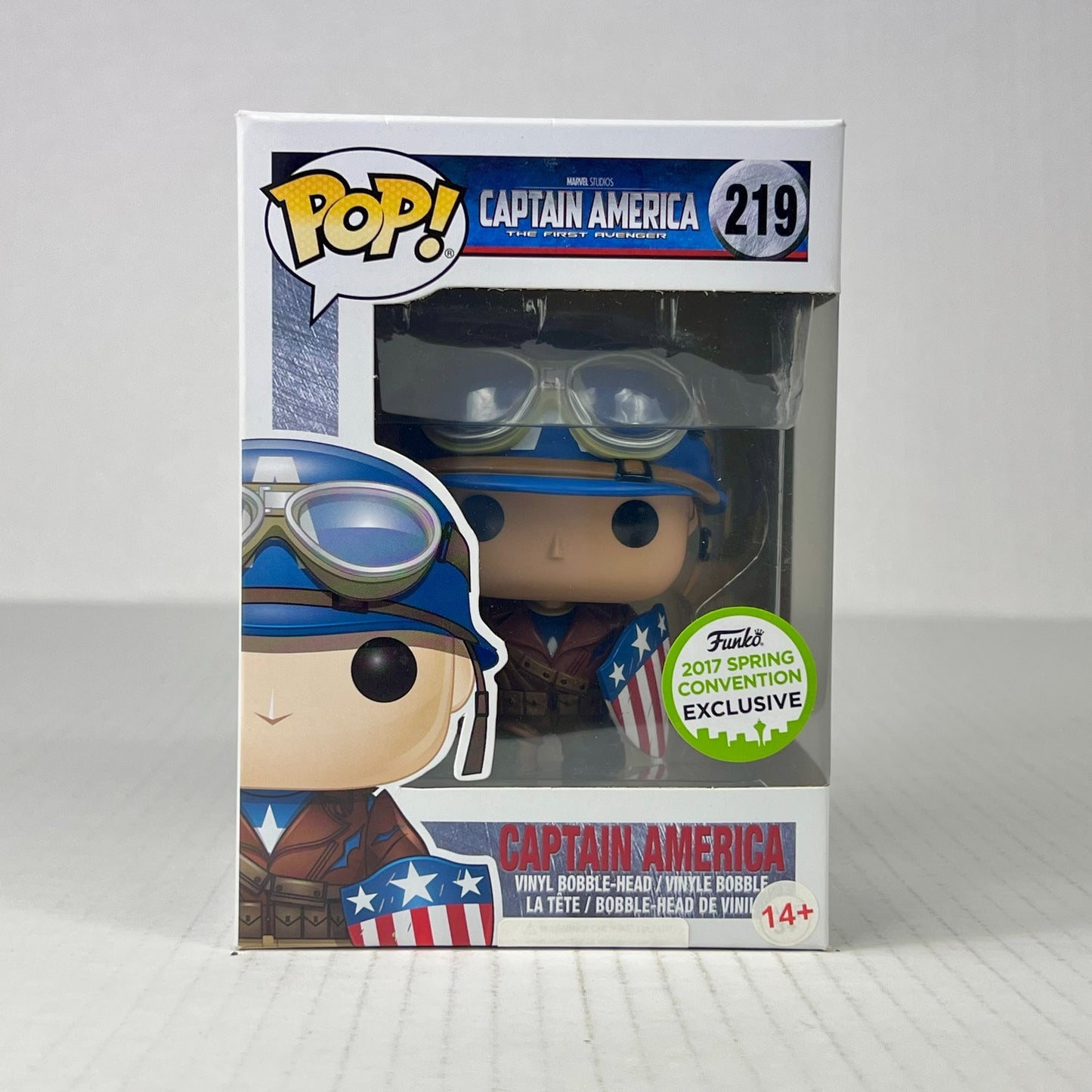 Funko POP Vinyl - Marvel - Captain America - #219 SC 2017