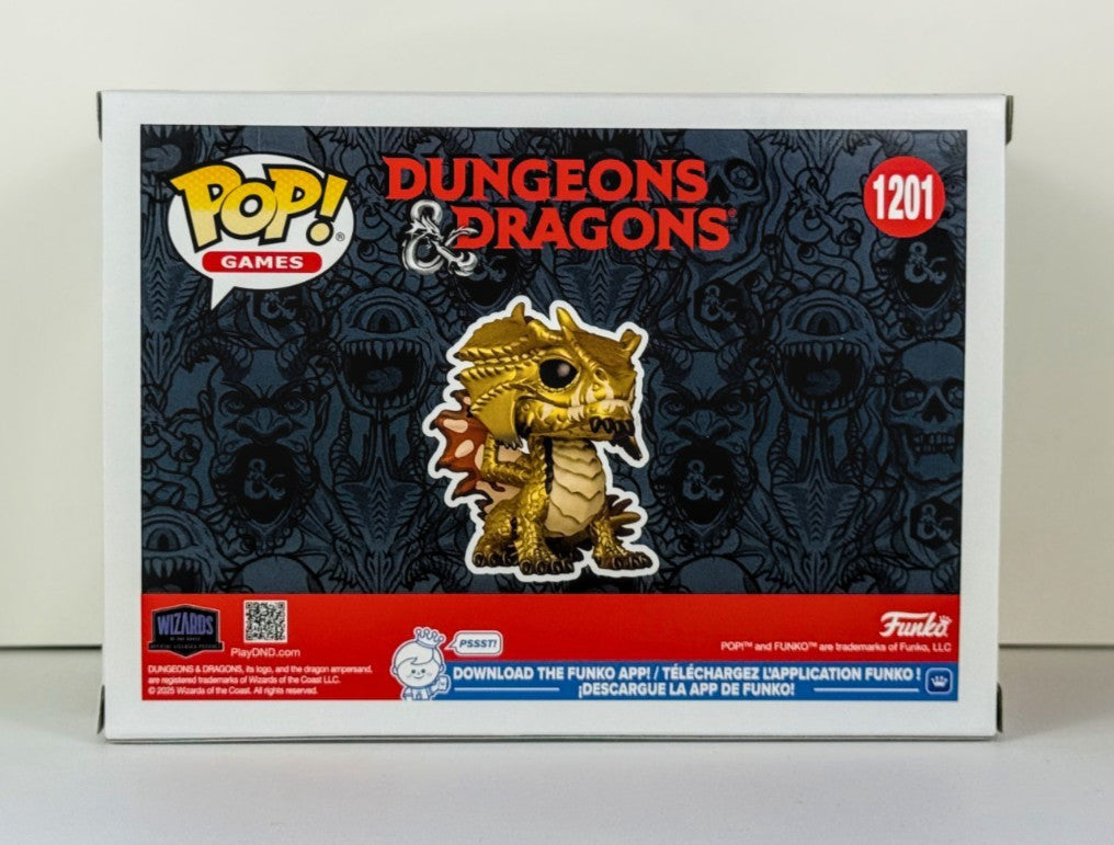 Funko POP Vinyl - Games - Dungeon & Dragons - Brass Dragon Wyrmling - #1201