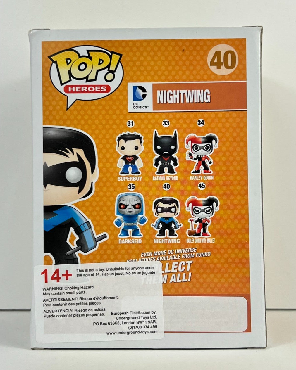 Funko POP Vinyl - Heroes - DC Comics - Nightwing - #40