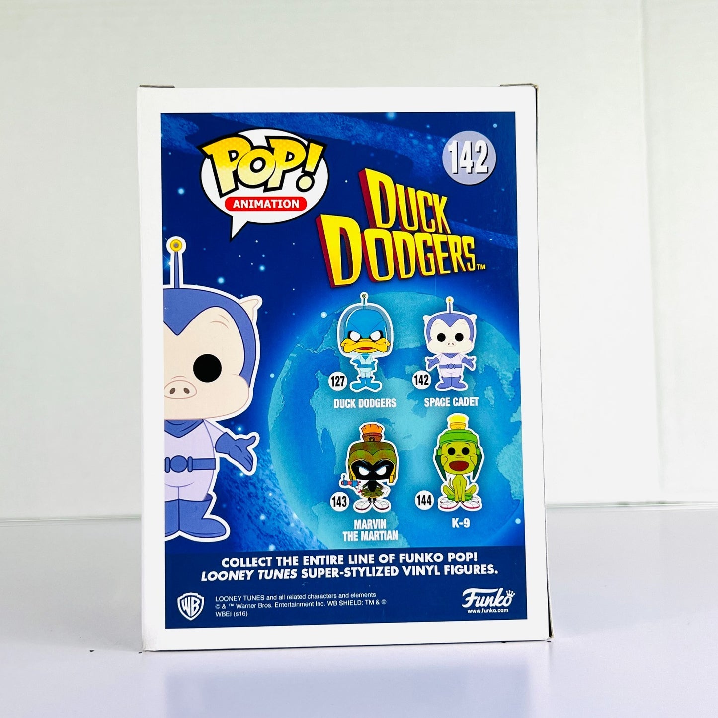Funko POP Vinyl - Animation - Duck Dodgers - Space Cadet - #142 Chase