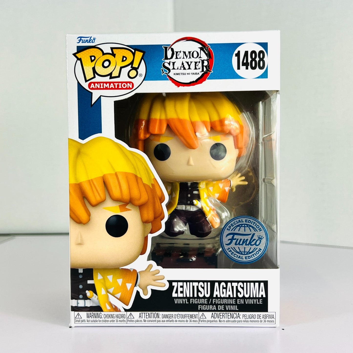 Funko POP Vinyl - Animation - Demon Slayer - Zenitsu Agatsuma - #1488