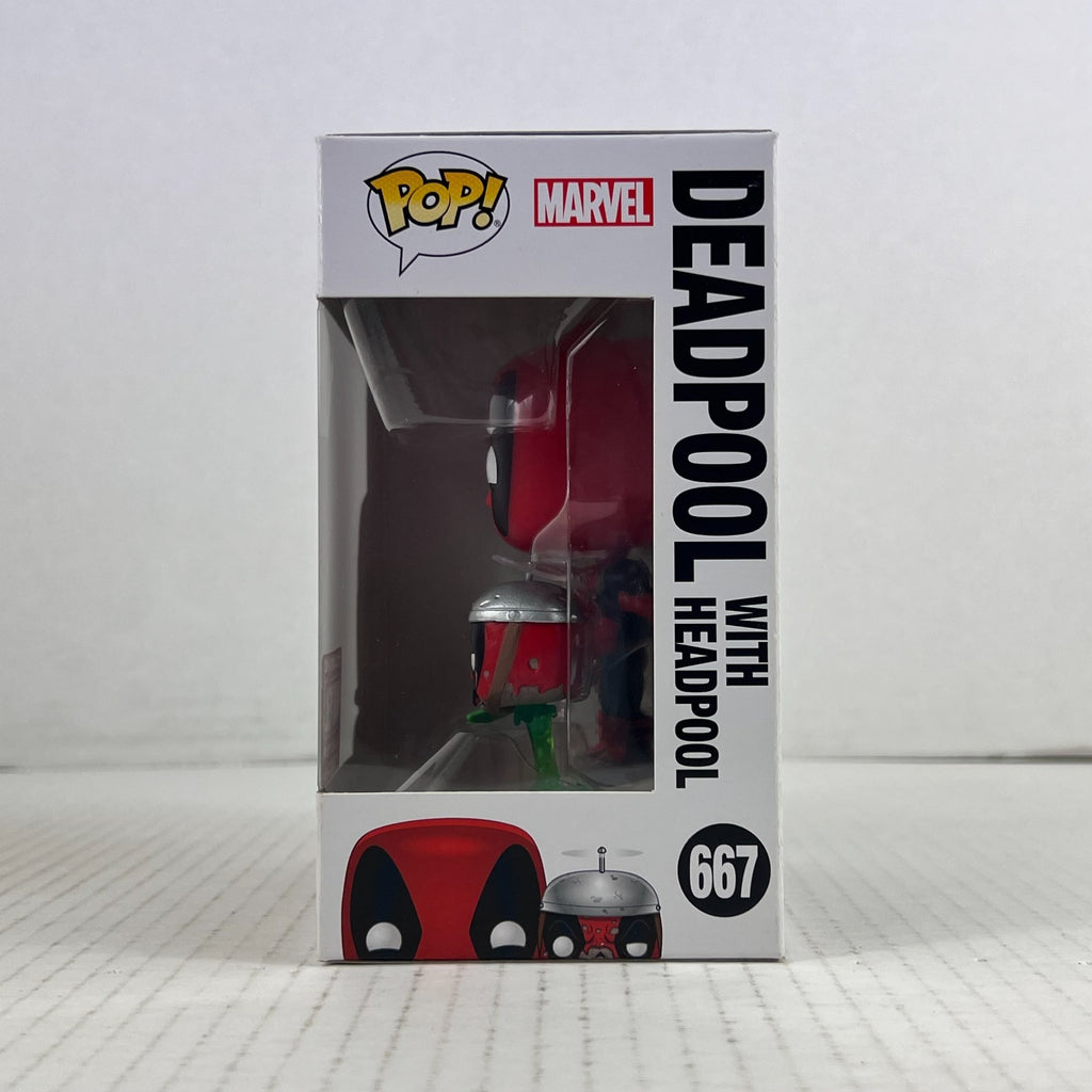 Funko POP Vinyl - Marvel Zombies - Deadpool With Deadpool - #667 Collectors Corp