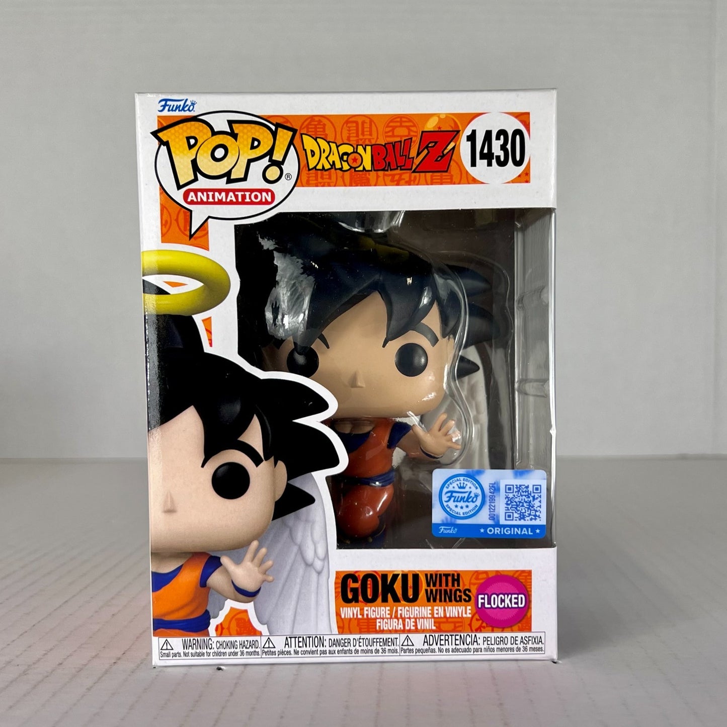 Funko POP Vinyl - Animation - Dragonball Z - Goku With Wings - #1430 Flocked