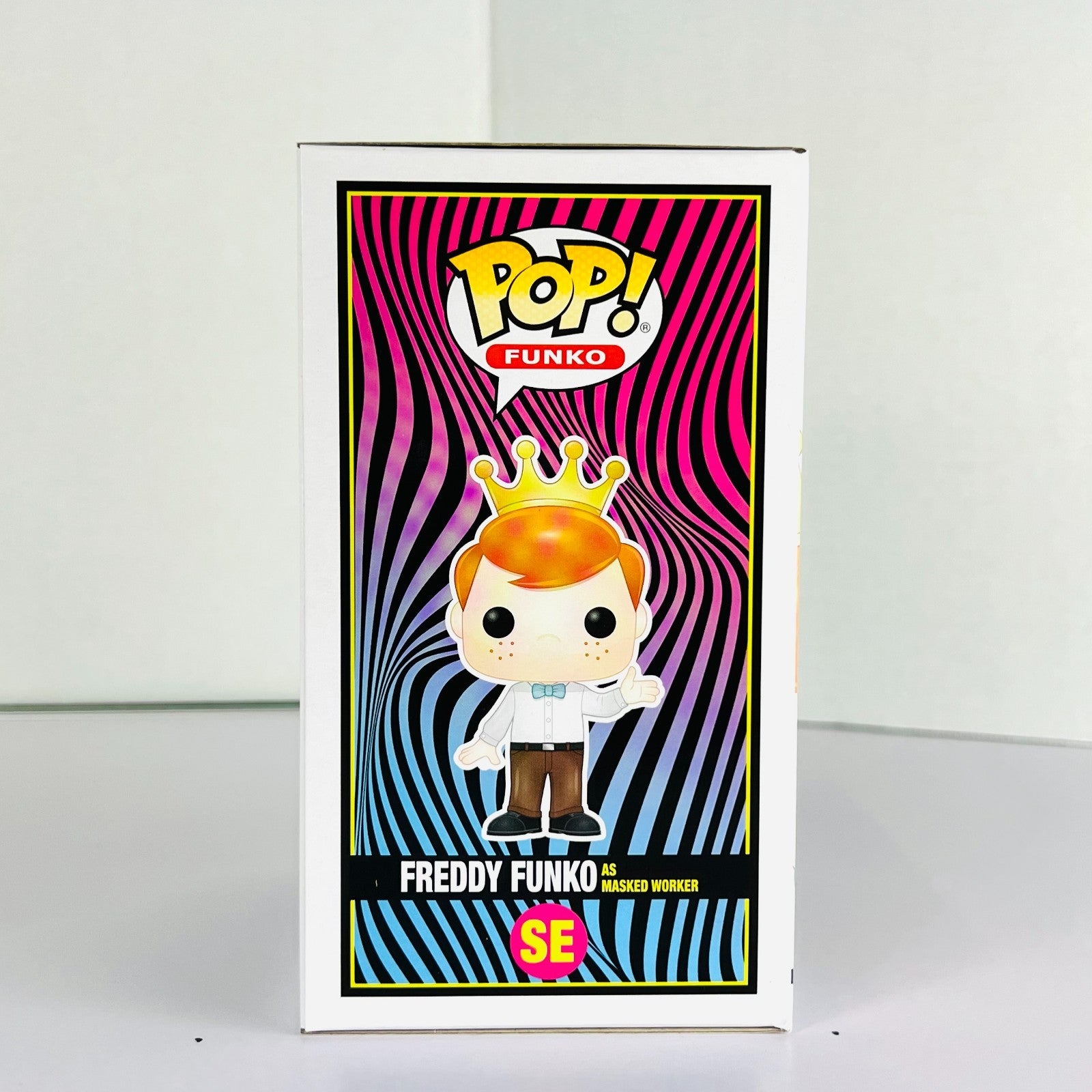 Funko POP Vinyl - Blacklight Battle - Freddy Funko as Masked Worker - 4000 Pcs