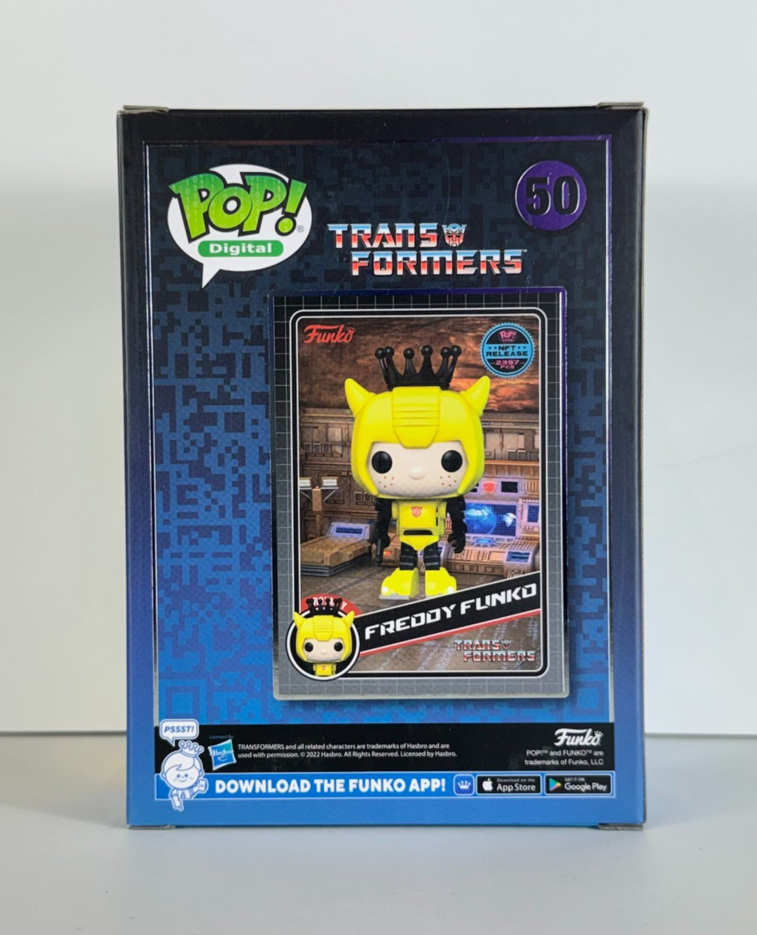Funko POP Vinyl - Transformers - Freddy Funko As Bumblebee #50 - 2397 Pcs