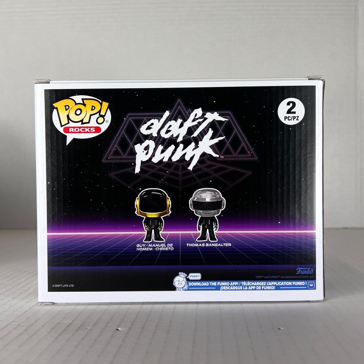 Funko POP Vinyl - Rocks - Daft Punk - Daft Punk Alive - 2 Pack