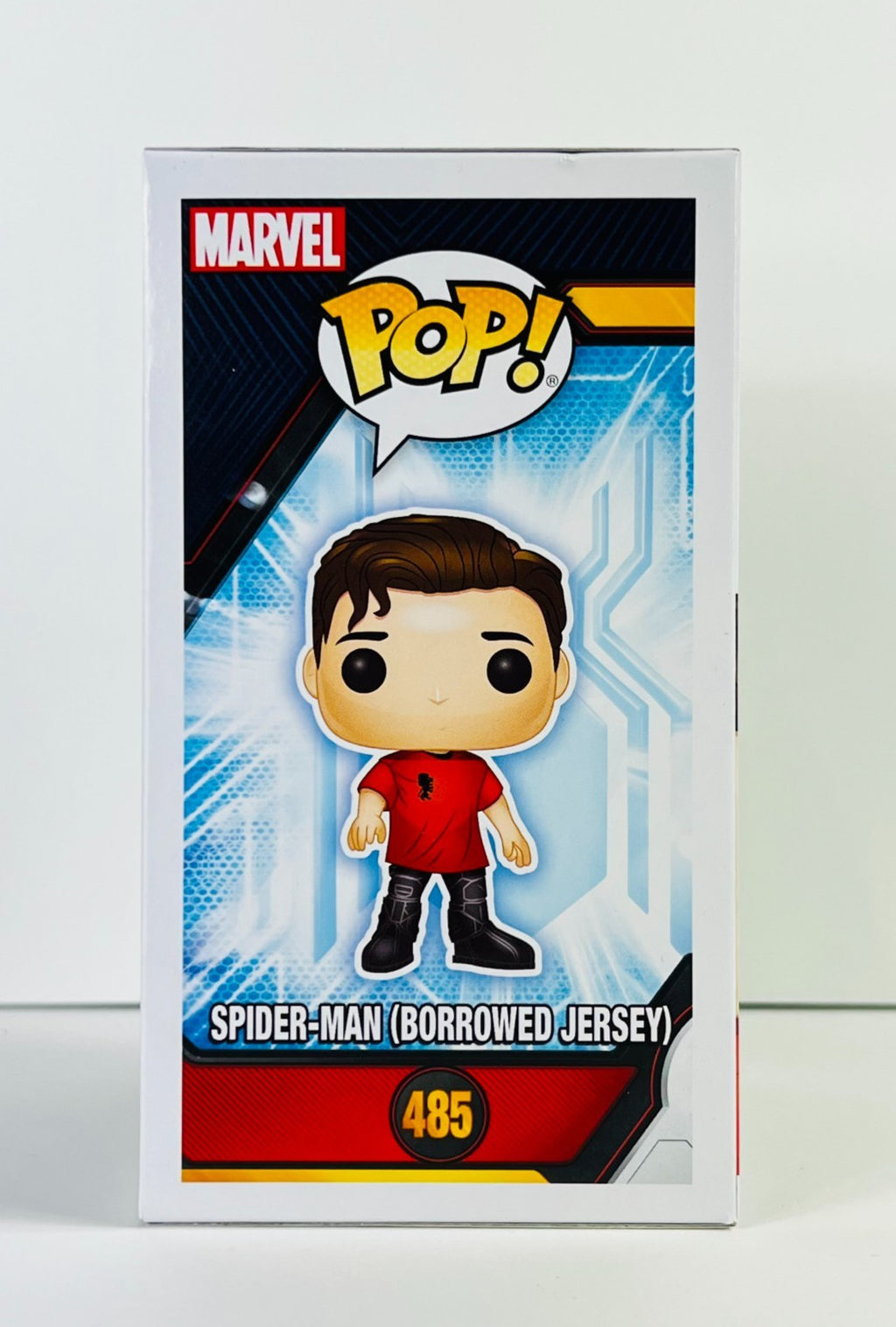 Funko POP Vinyl - Marvel - No Way Home - Spider-Man Borrowed Jersey - #485