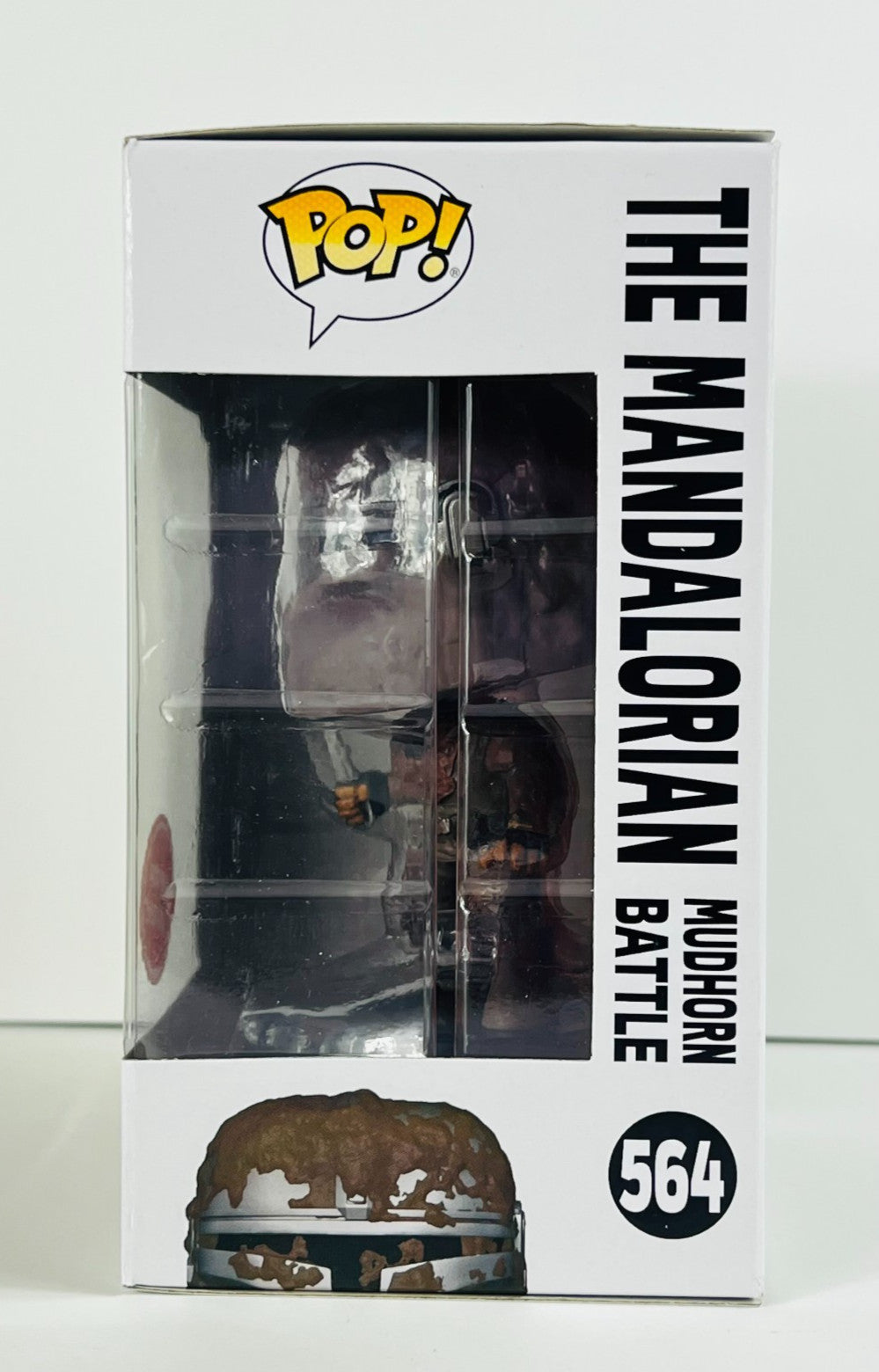 Funko POP Vinyl - Star Wars - The Mandalorian Mudhorn Battle - #564 GameStop [1]