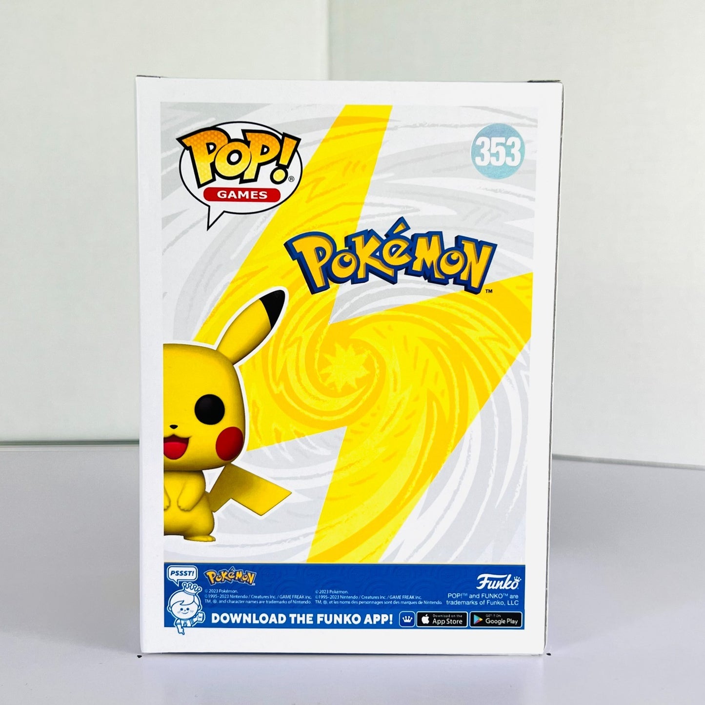 Funko POP Vinyl - Games - Pokemon - Pikachu - #353 Pearlescent