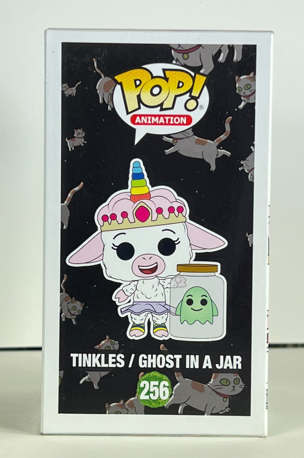 Funko POP Vinyl - Animation - Rick And Morty - Tinkles / Ghost In A Jar - #256