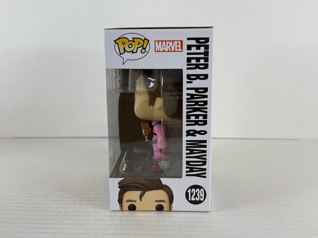 Funko POP Vinyl - Spider-Man - Peter B Parker & Mayday - #1239 Hot Topic [2]