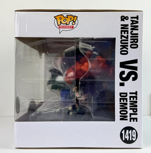 Funko POP Vinyl - Moment - Demon Slayer - Tanjiro & Nezuko Vs Temple Demon #1419