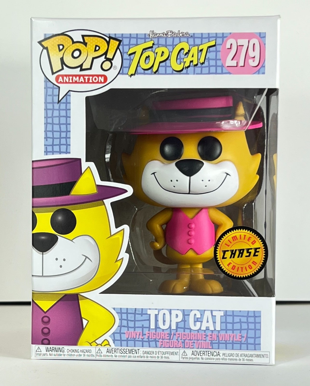 Funko POP Vinyl - Animation - Hannah Barbera - Top Cat - #279 Chase