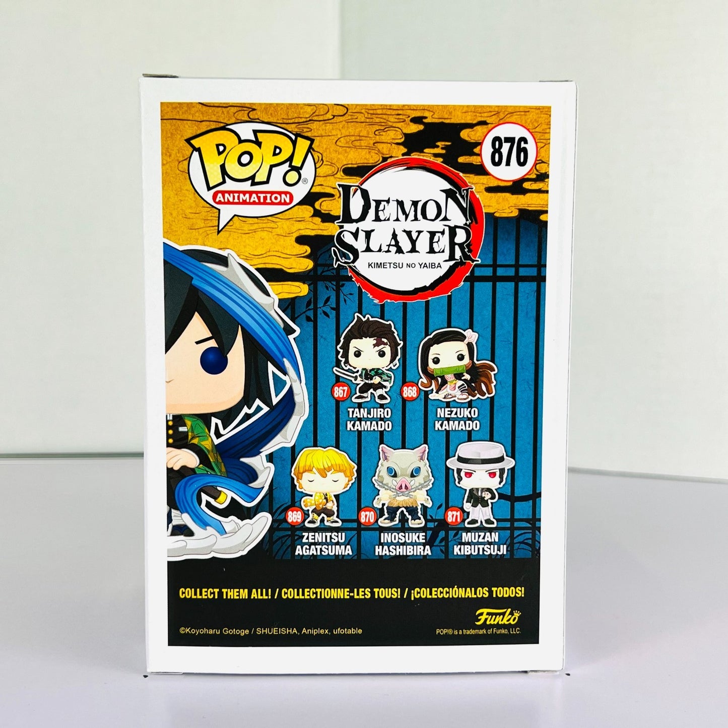 Funko POP Vinyl - Animation - Demon Slayer - Giyu Tomioka - #876 AAA Exclusive