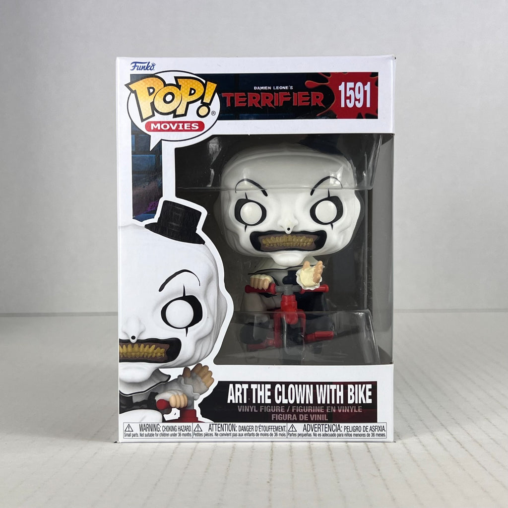 Funko POP Vinyl - Movies - Terrifier - Art The Clown With Bike - #1591