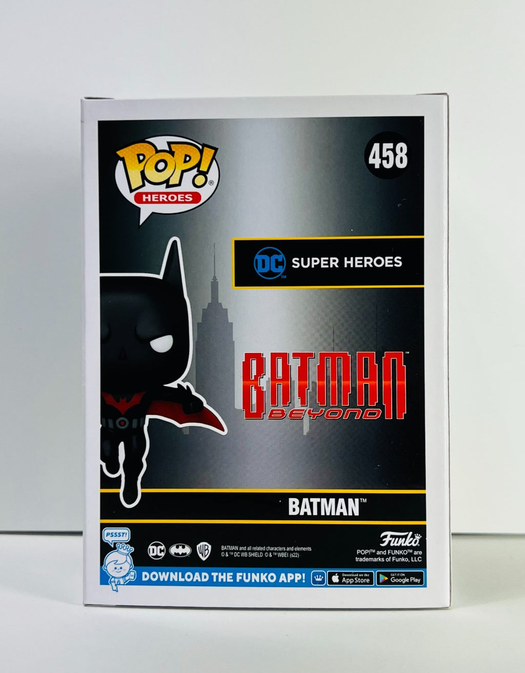 Funko POP Vinyl - Heroes - Batman Beyond - Batman - #458 Chase