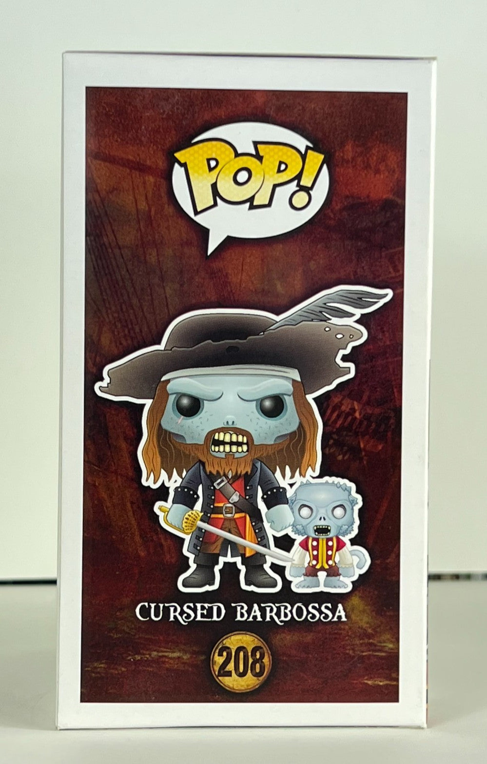Funko POP Vinyl - Disney - Pirates Of The Caribbean - Cursed Barbossa - #208