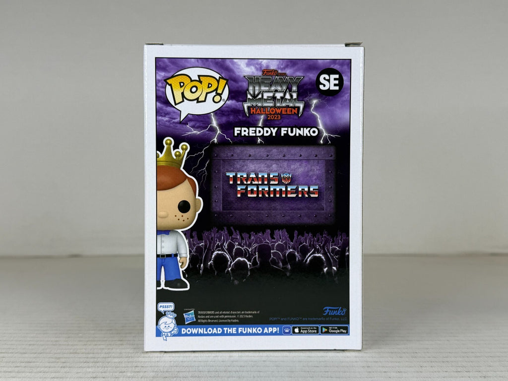 Funko POP Vinyl - Heavy Metal - Freddy Funko as Soundwave - 500 Pcs Metallic